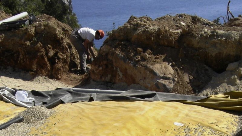 εγκατάσταση του ηλεκτρομηχανολογικού εξοπλισμού επεξεργασίας υγρών αποβλήτων